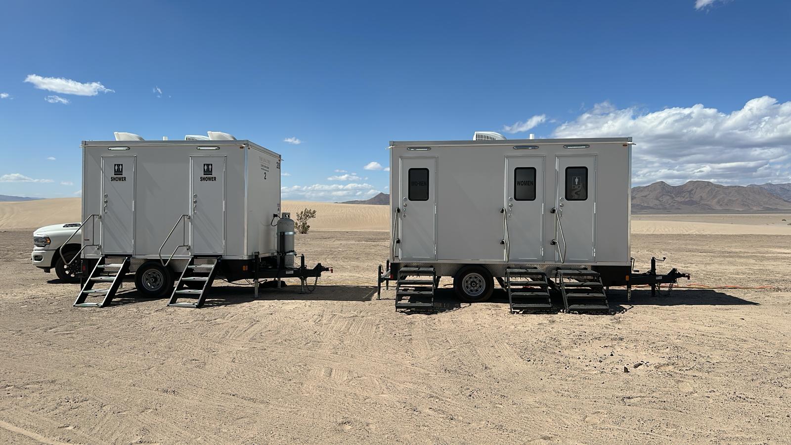 Real camping & glamping deployment by The Lavatory Texas